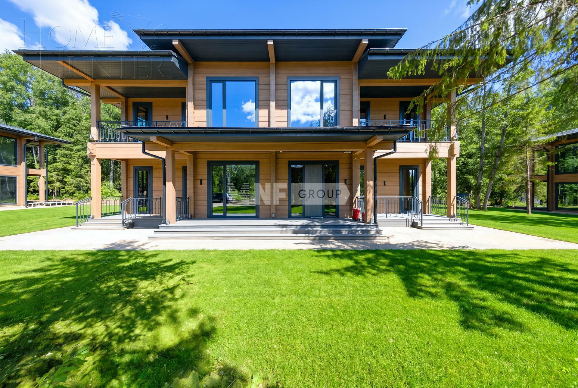 2-этажный коттедж 562.5 м² с отделкой