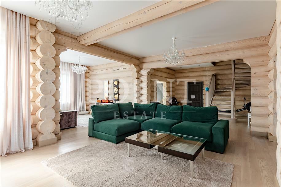 2-этажный коттедж 380 м² с отделкой