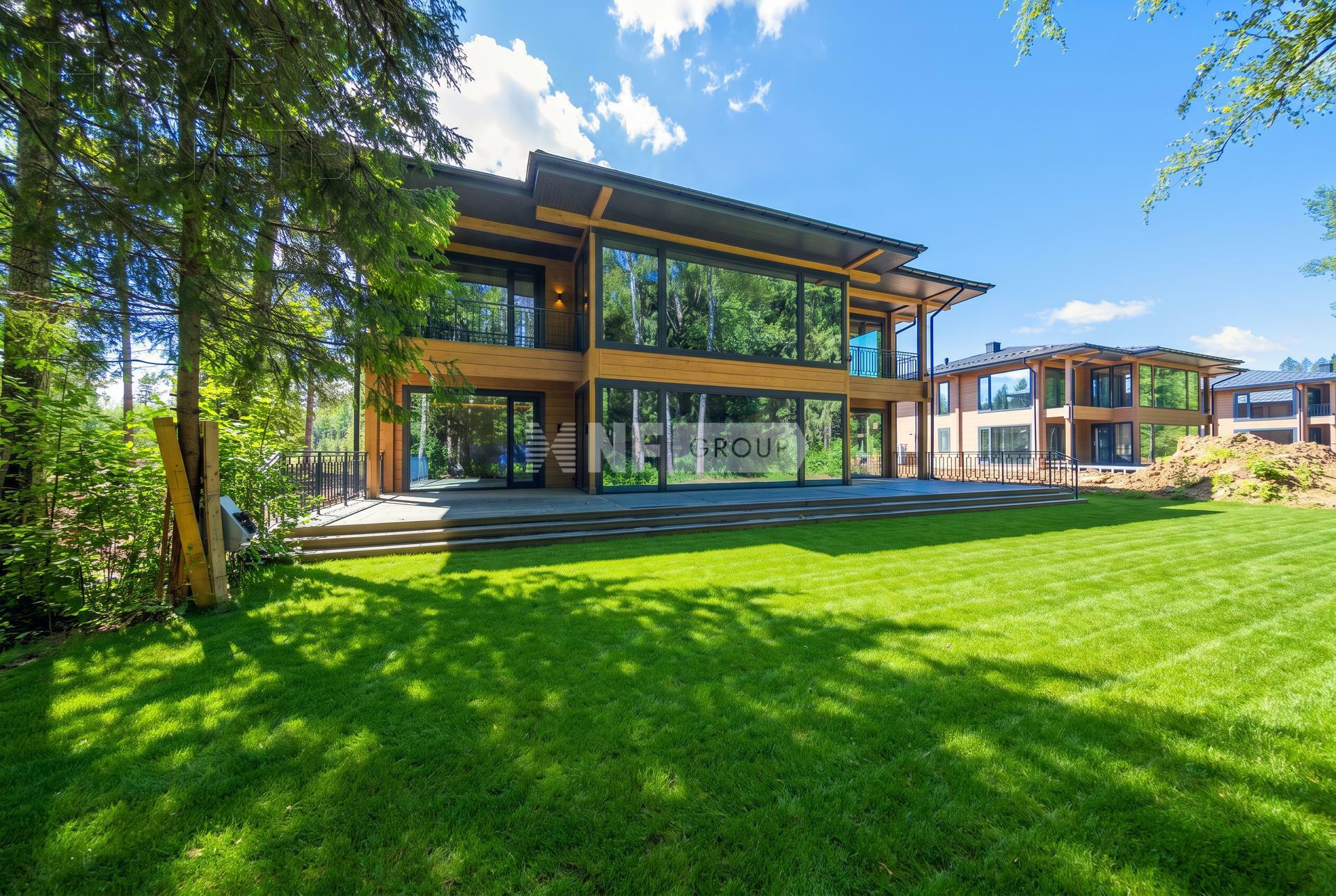 2-этажный коттедж 562.5 м² с отделкой