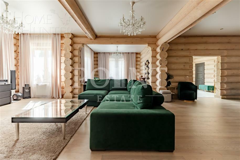 2-этажный коттедж 380 м² с отделкой