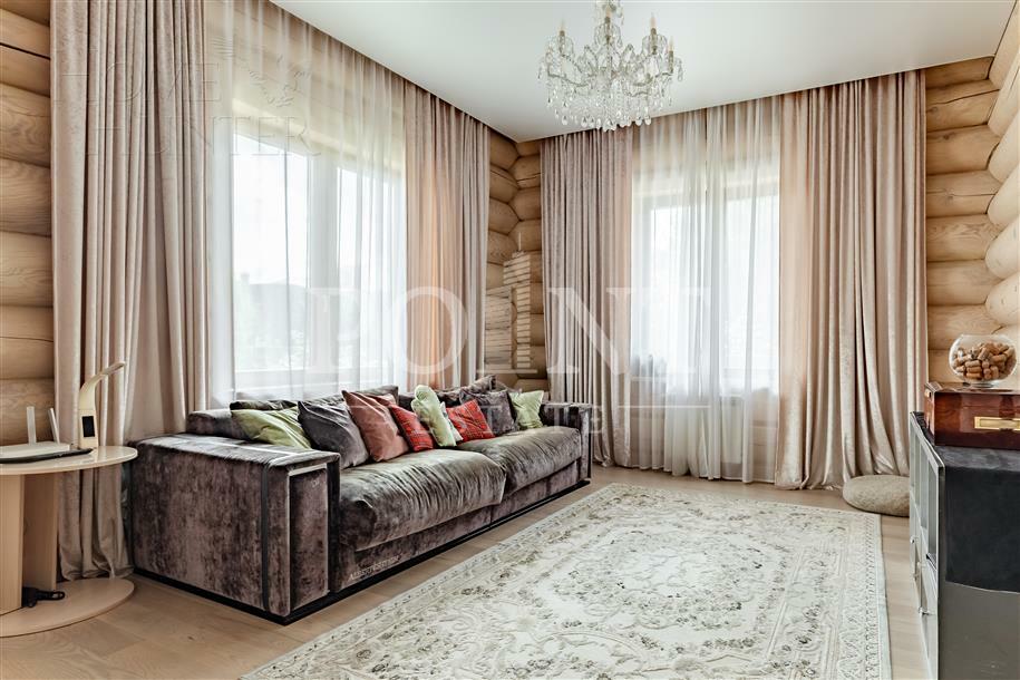 2-этажный коттедж 380 м² с отделкой