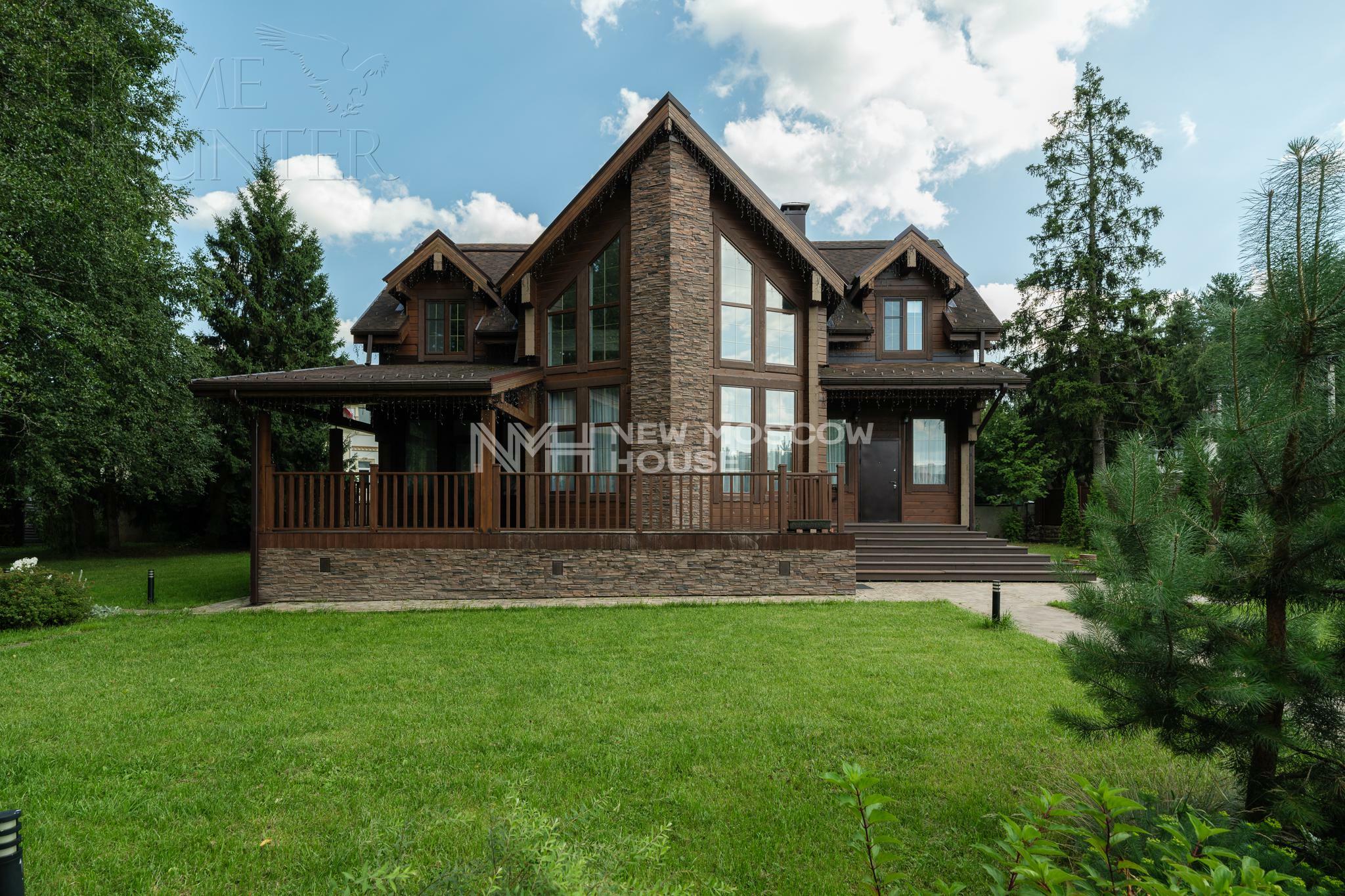2-этажный коттедж 270 м² с отделкой