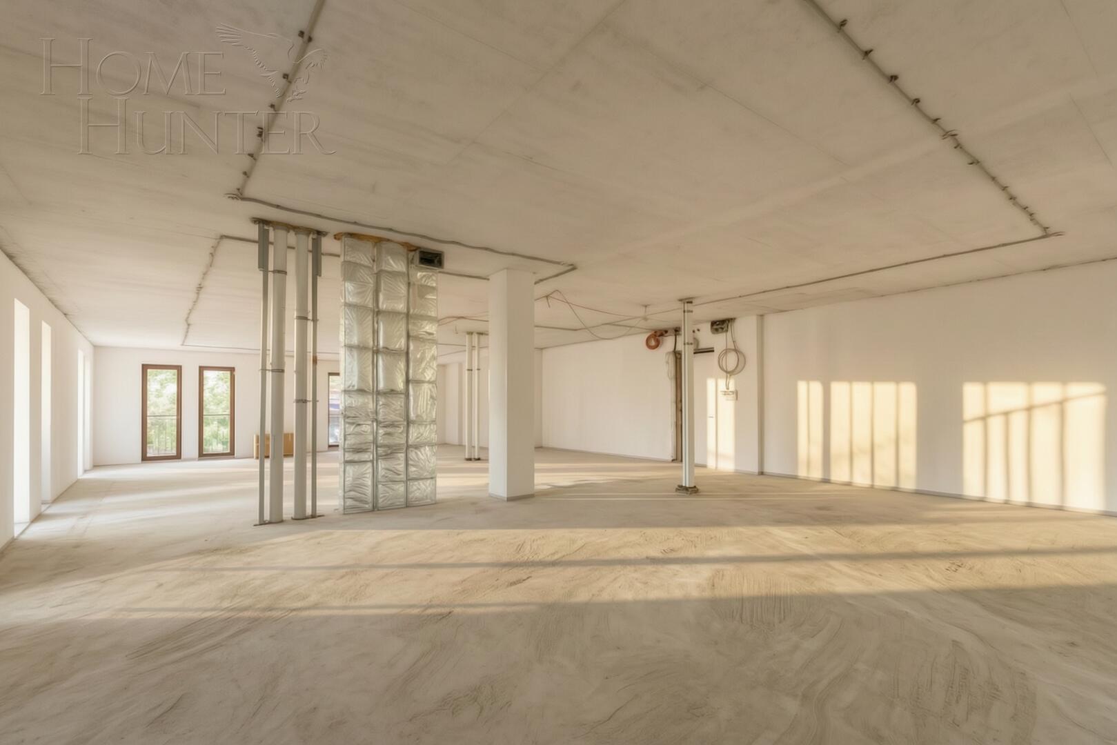 1-КОМН. АПАРТАМЕНТЫ БЕЗ ОТДЕЛКИ 193.2 М² НА 2 ЭТАЖЕ