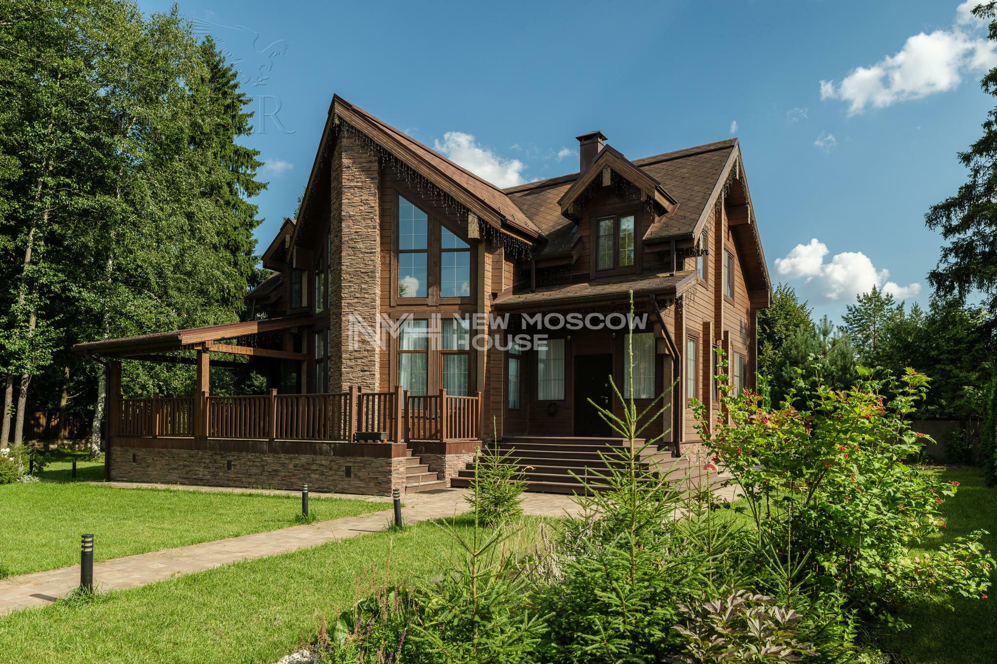 2-этажный коттедж 270 м² с отделкой