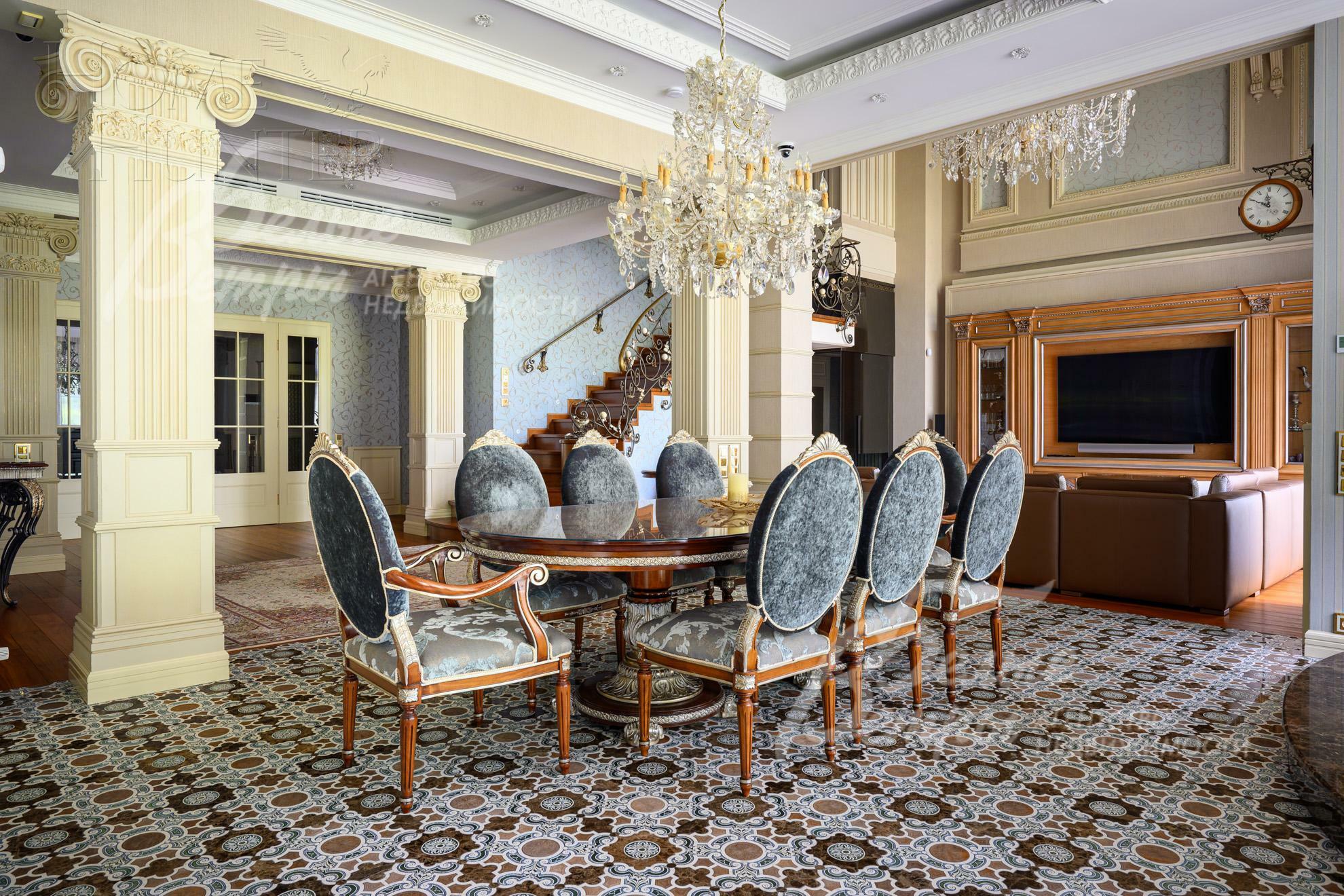 3-этажный коттедж 1 081.6 м² с отделкой
