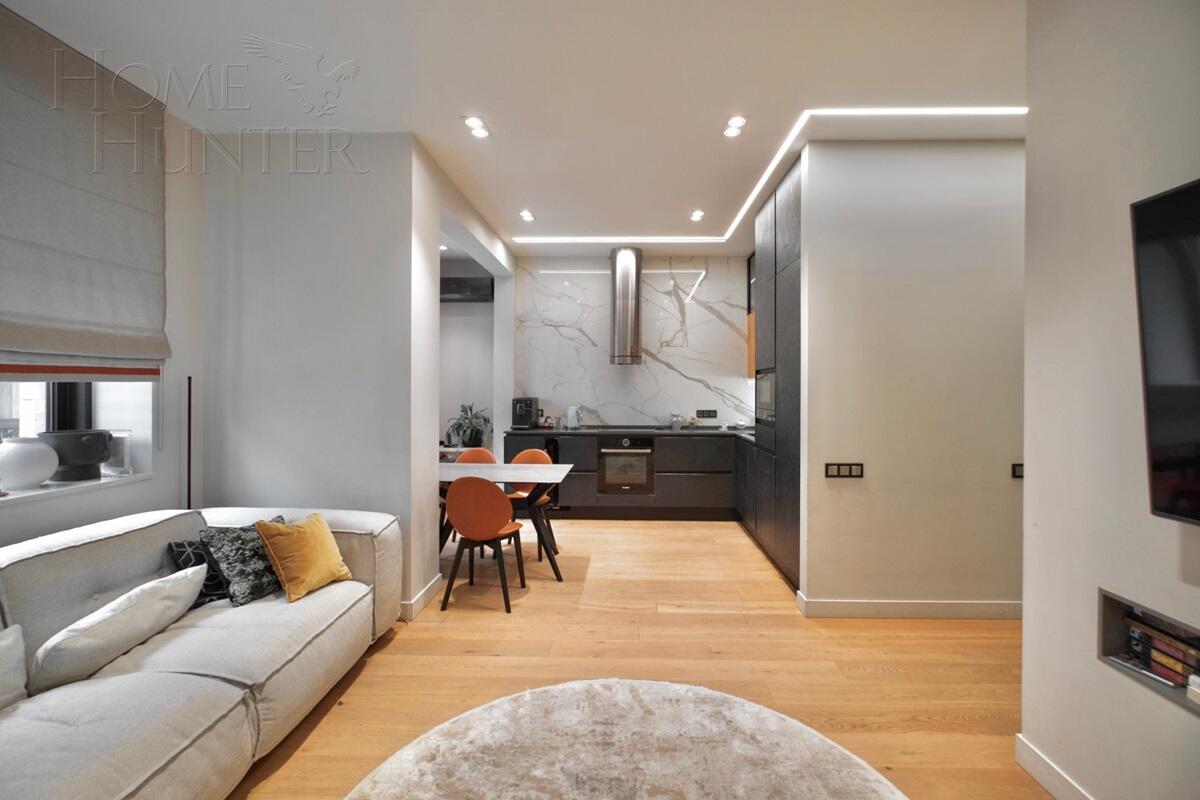 3-КОМН. КВАРТИРА С ОТДЕЛКОЙ 87.5 М² НА 4 ЭТАЖЕ