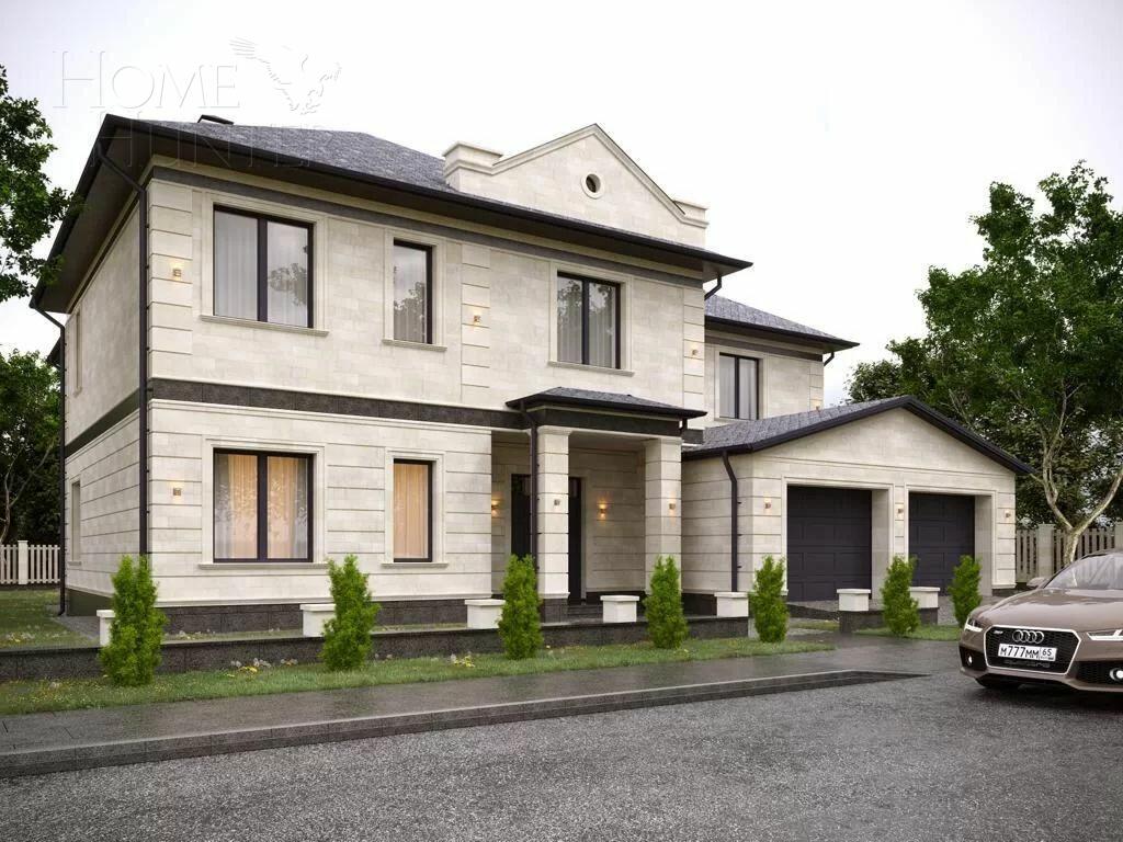 2-этажный коттедж 644.4 м² без отделки