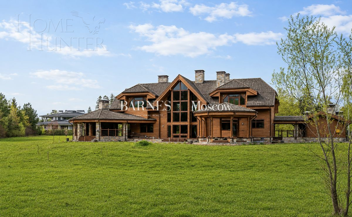 3-этажный коттедж 600 м² с отделкой