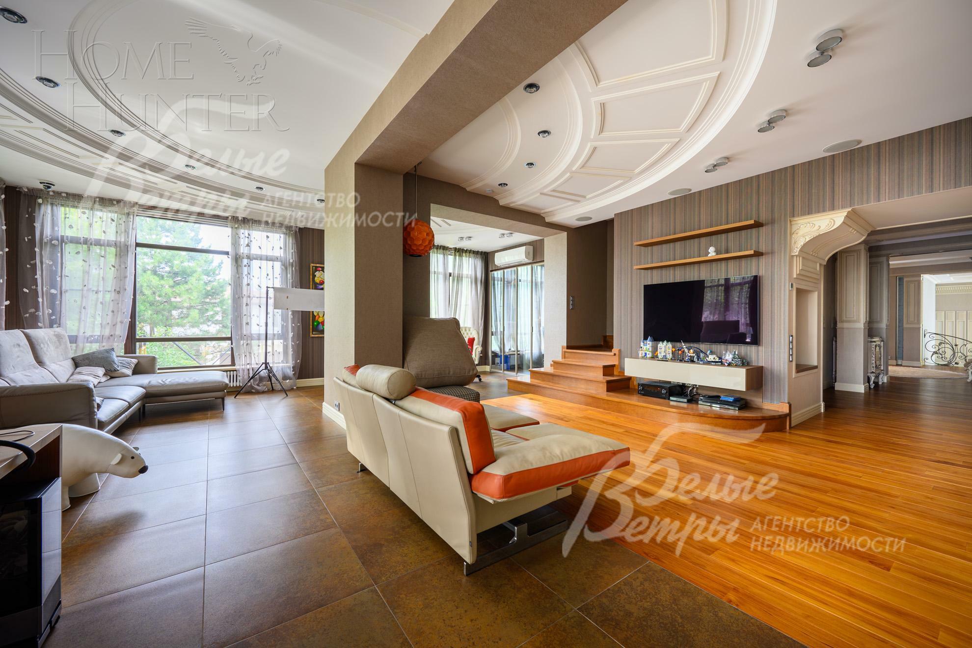 3-этажный коттедж 1 081.6 м² с отделкой