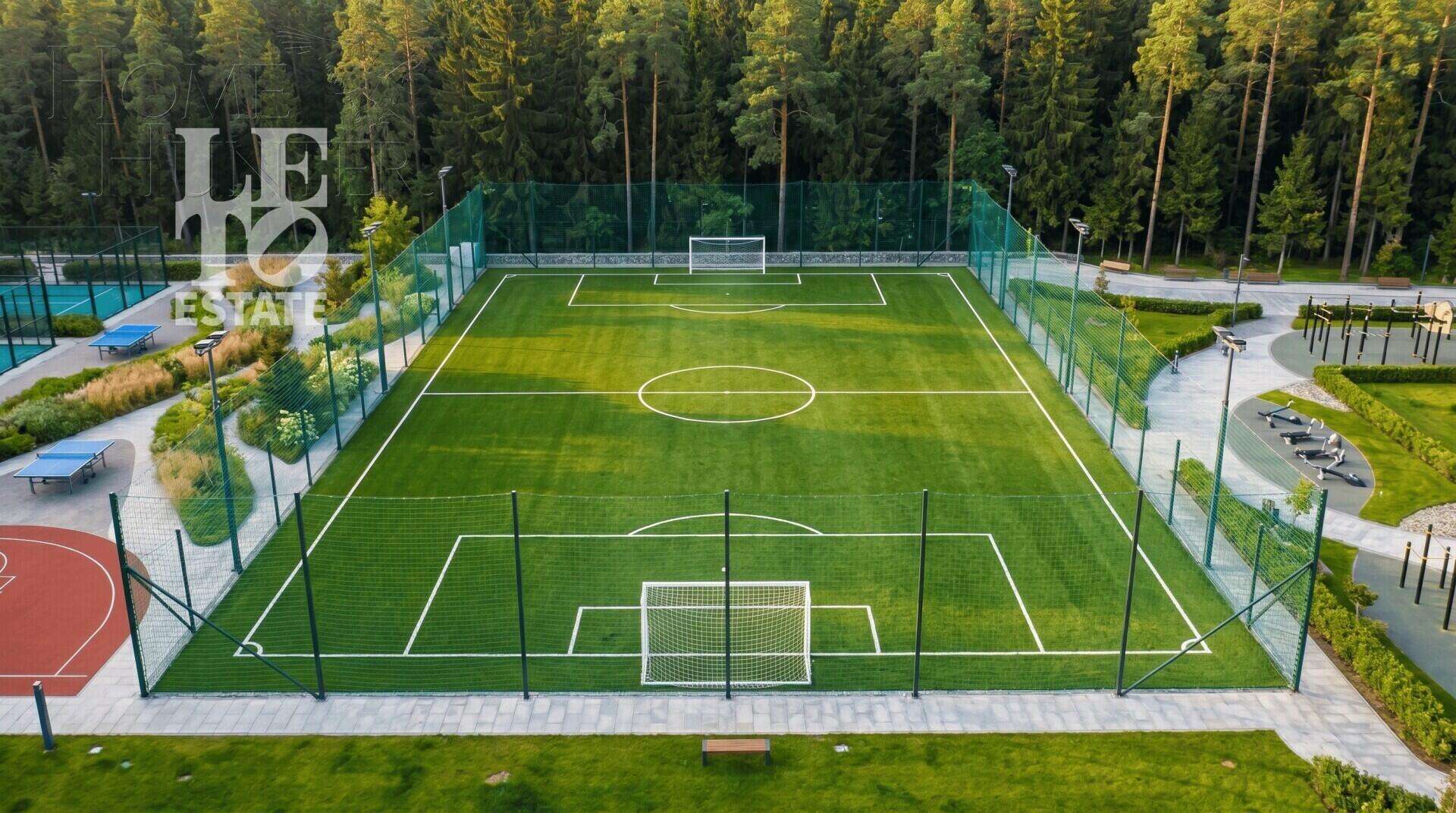 1-этажный коттедж 570 м² без отделки