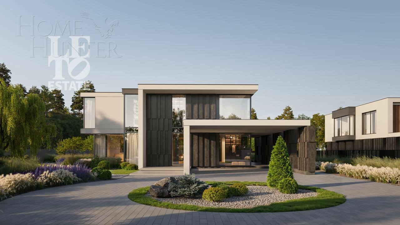 2-этажный коттедж 540 м² без отделки