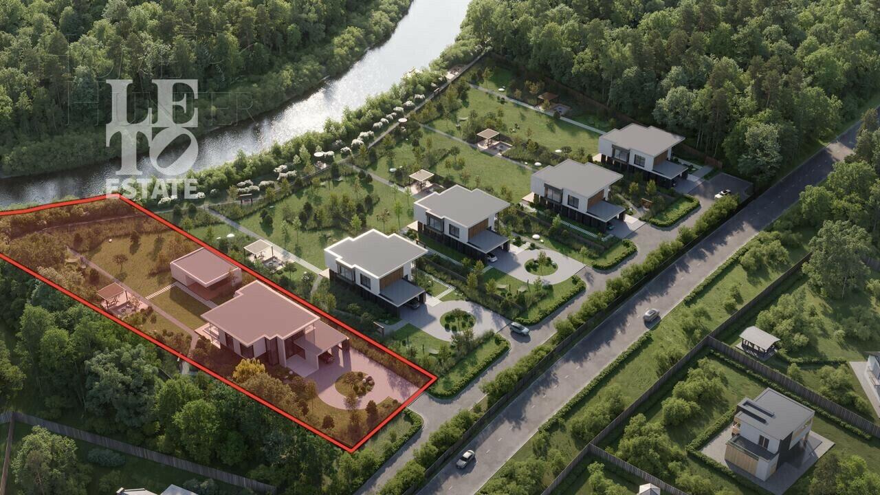 2-этажный коттедж 540 м² без отделки