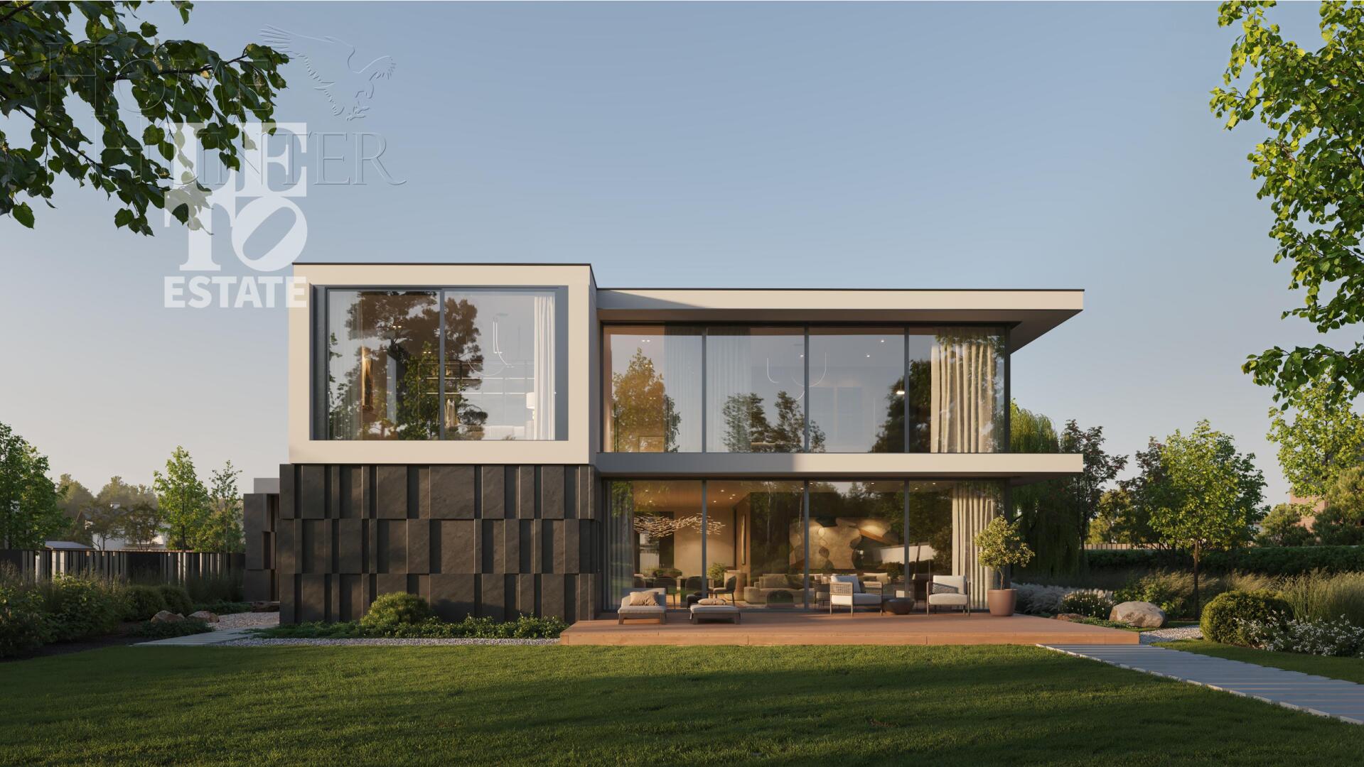 2-этажный коттедж 540 м² без отделки
