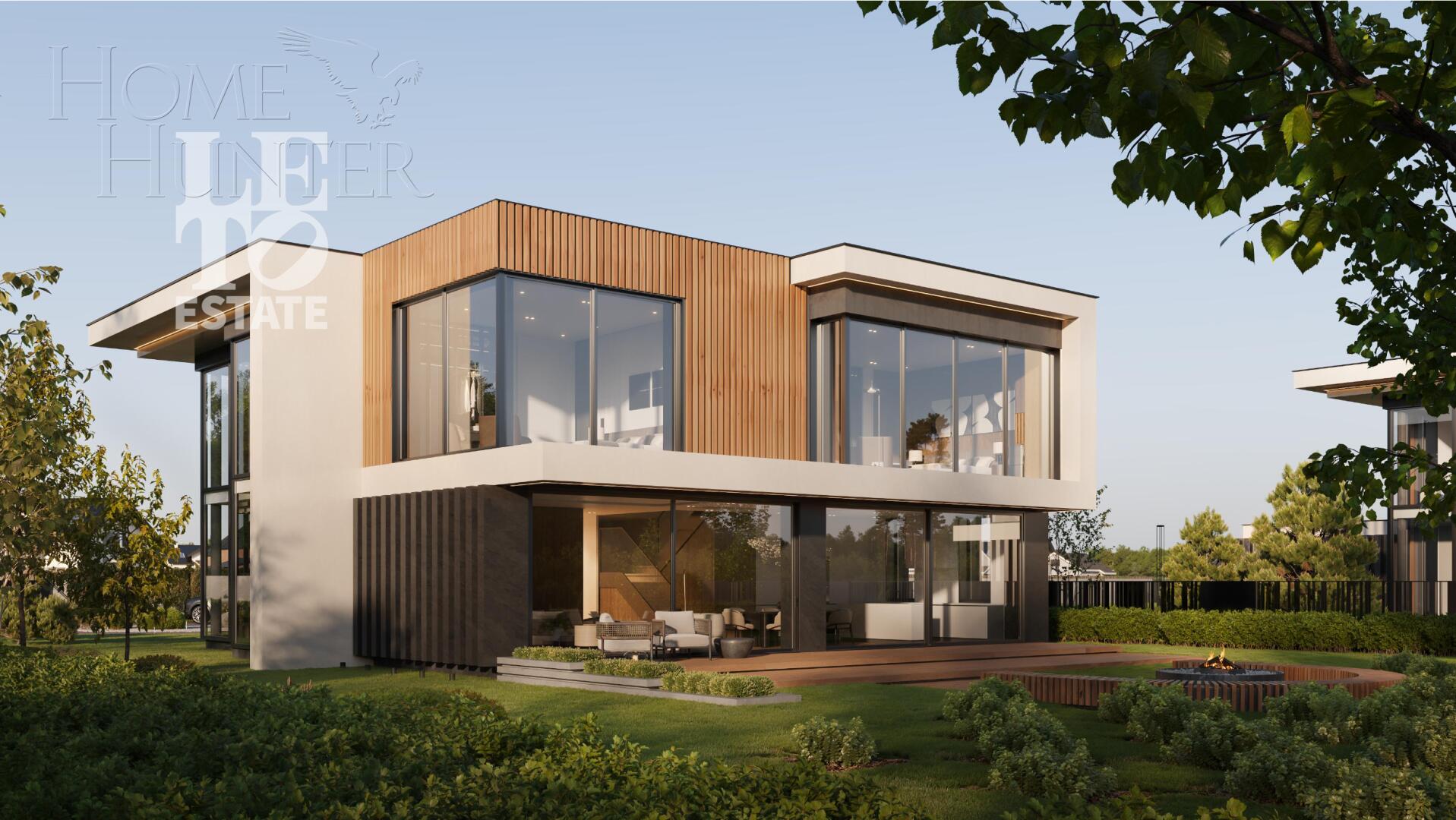 2-этажный коттедж 380 м² без отделки