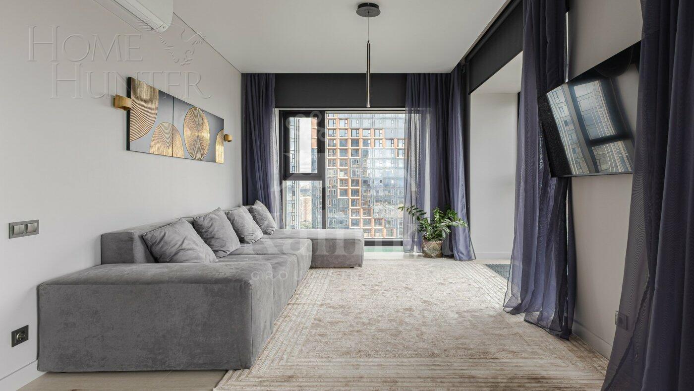 4-КОМН. КВАРТИРА С ОТДЕЛКОЙ 126.5 М² НА 38 ЭТАЖЕ
