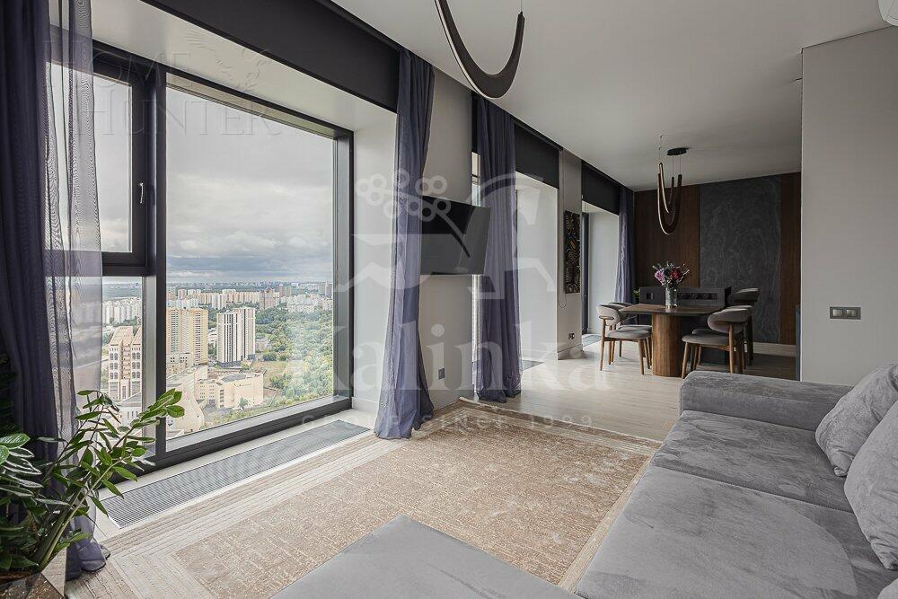 4-КОМН. КВАРТИРА С ОТДЕЛКОЙ 126.5 М² НА 38 ЭТАЖЕ