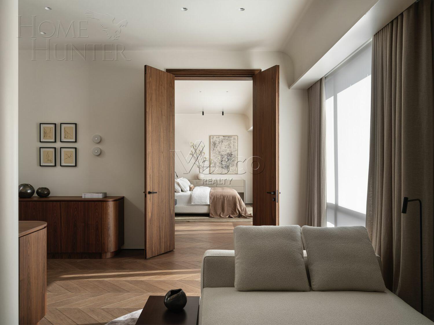 2-УРОВНЕВЫЙ ПЕНТХАУС С ОТДЕЛКОЙ 465.5 М² НА 52 ЭТАЖЕ