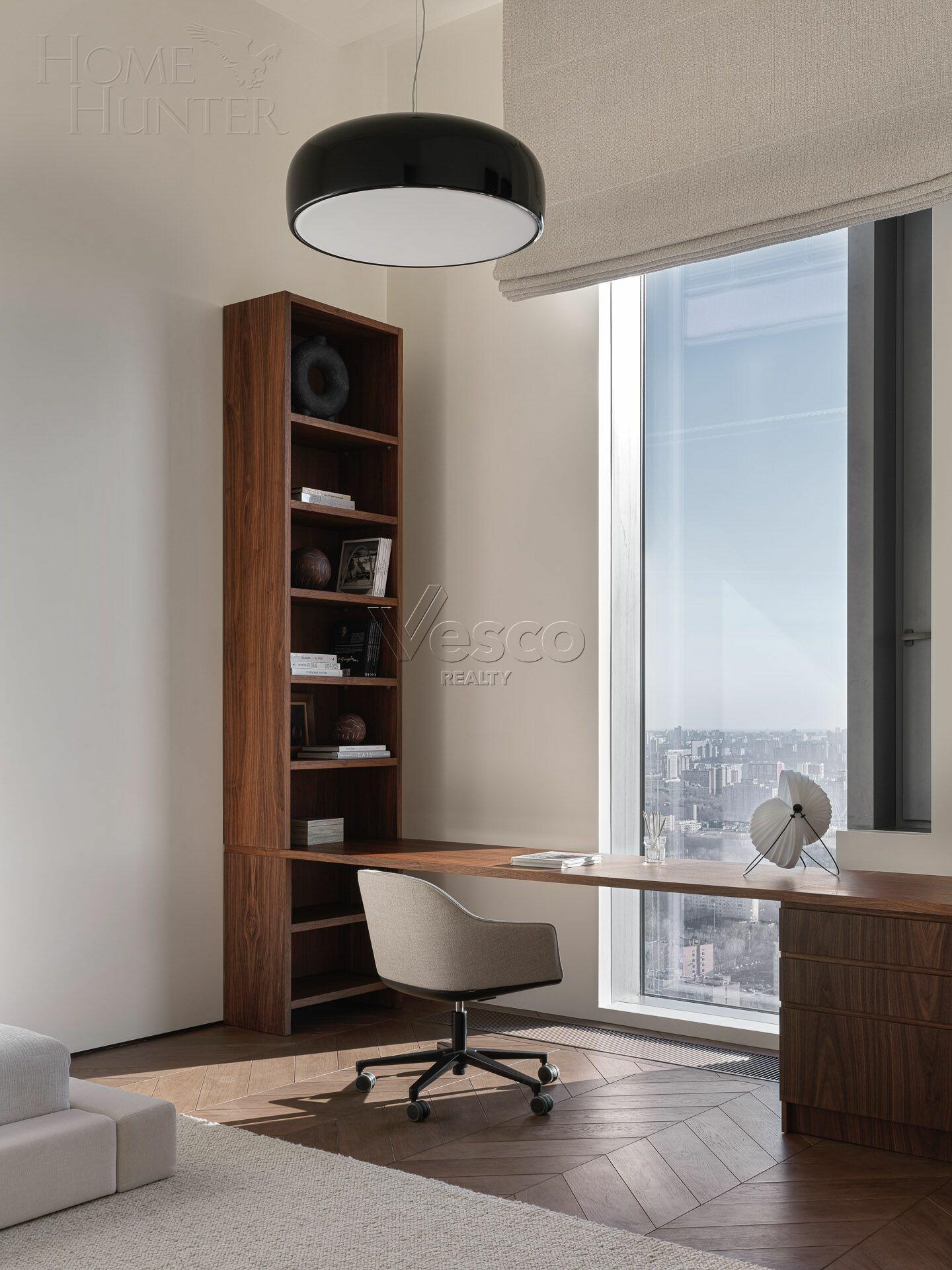 2-УРОВНЕВЫЙ ПЕНТХАУС С ОТДЕЛКОЙ 465.5 М² НА 52 ЭТАЖЕ