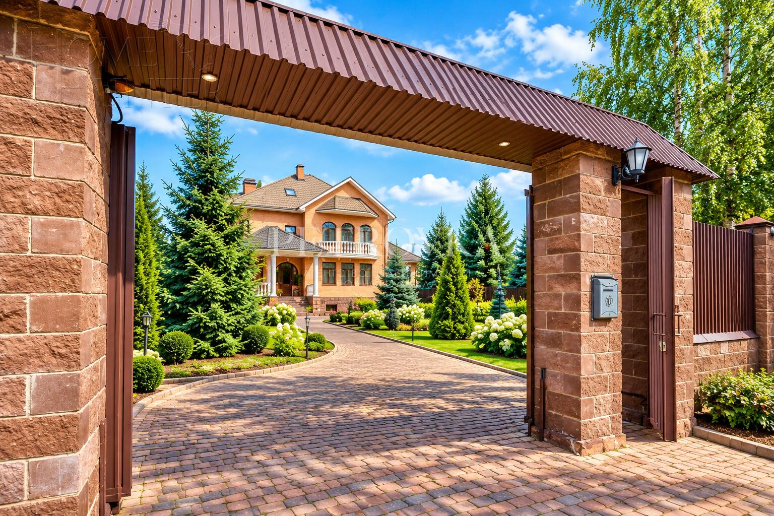 3-этажный коттедж 680.4 м² с отделкой