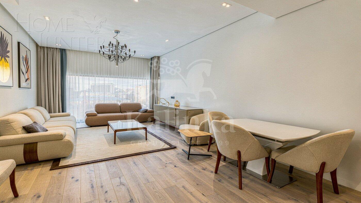 3-КОМН. АПАРТАМЕНТЫ С ОТДЕЛКОЙ 85.8 М² НА 8 ЭТАЖЕ