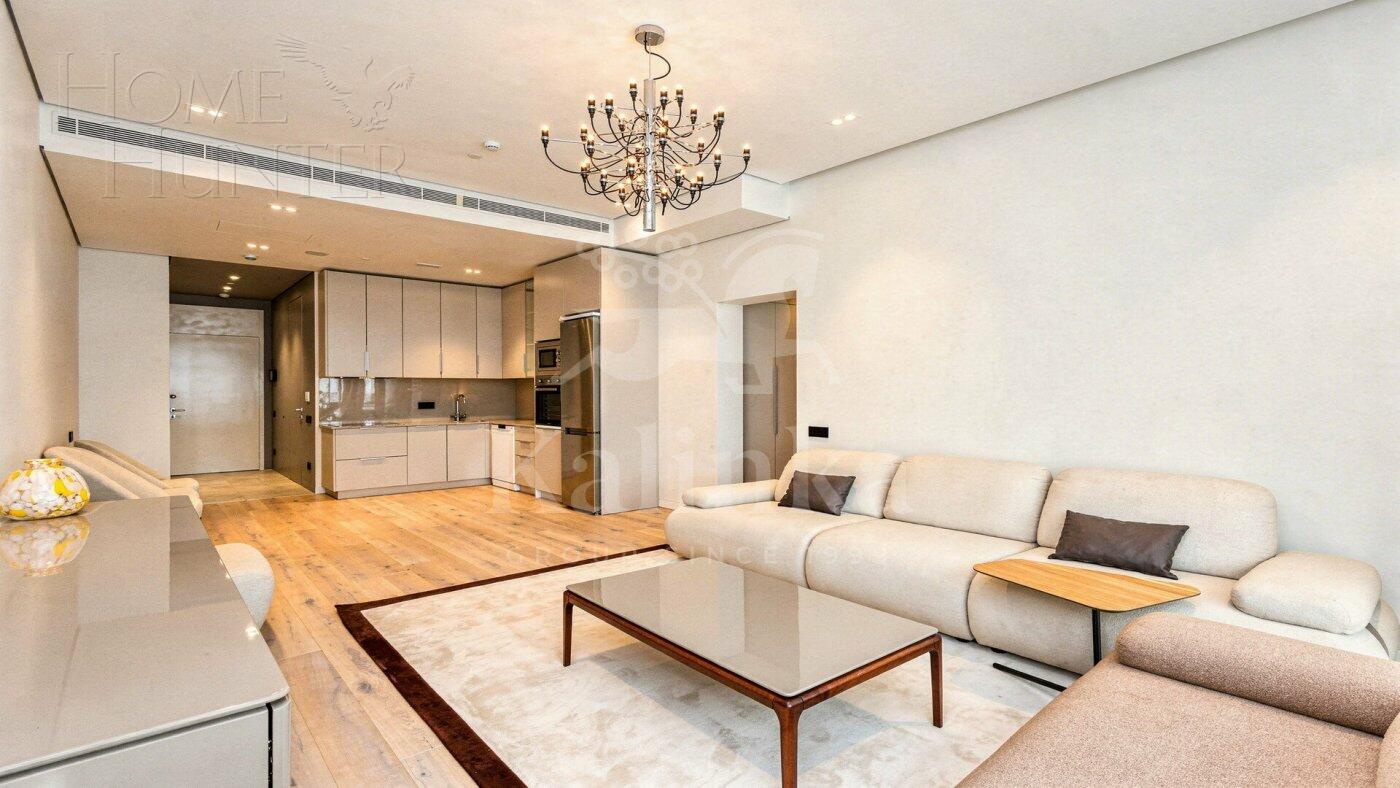 3-КОМН. АПАРТАМЕНТЫ С ОТДЕЛКОЙ 85.8 М² НА 8 ЭТАЖЕ
