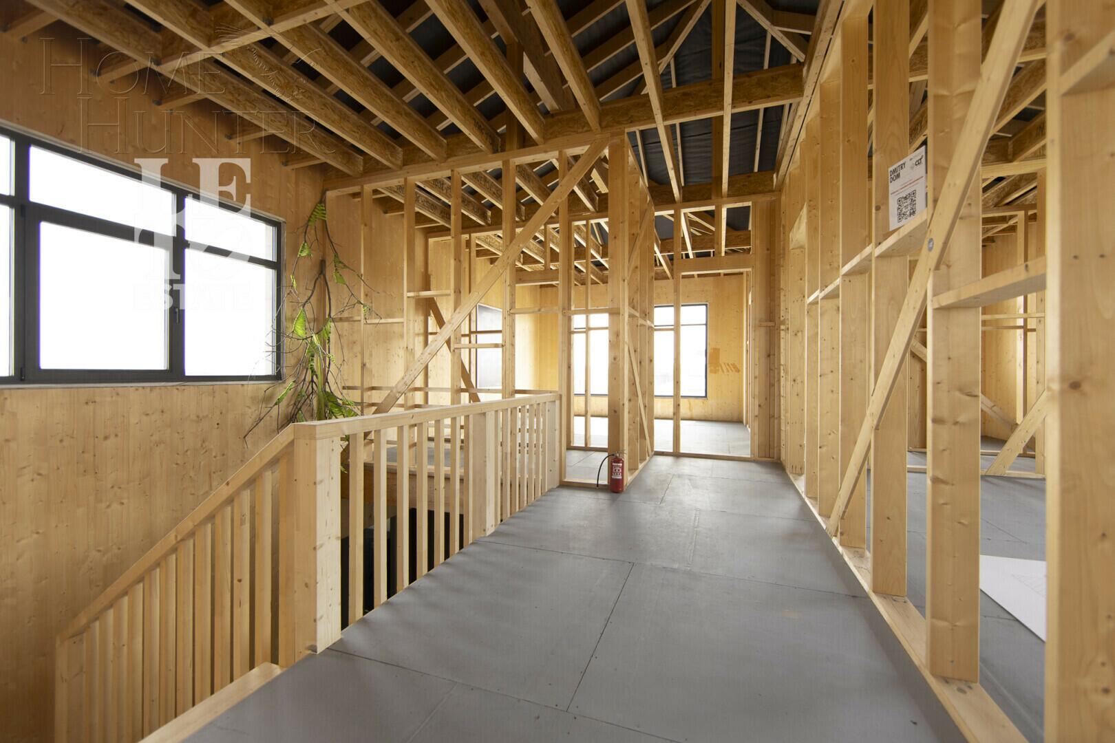2-этажный коттедж 380 м² без отделки