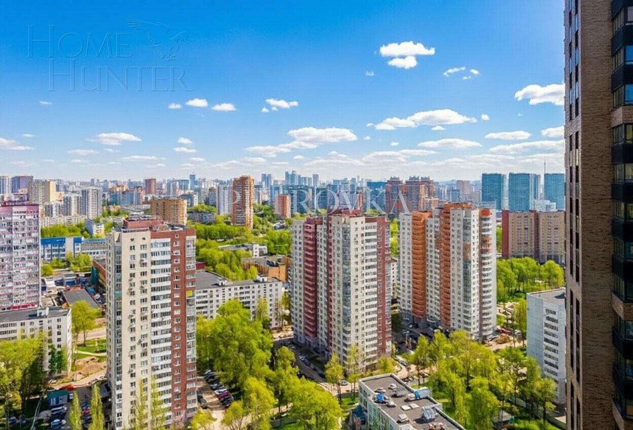 3-КОМН. КВАРТИРА БЕЗ ОТДЕЛКИ 92 М² НА 25 ЭТАЖЕ