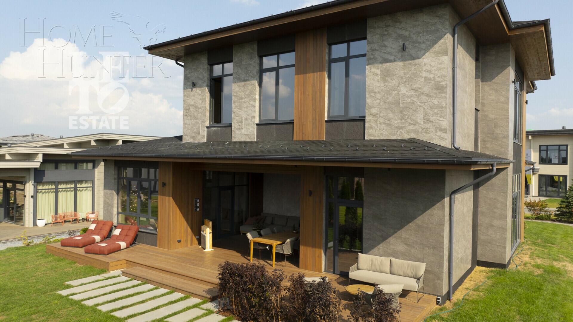 2-этажный коттедж 380 м² без отделки