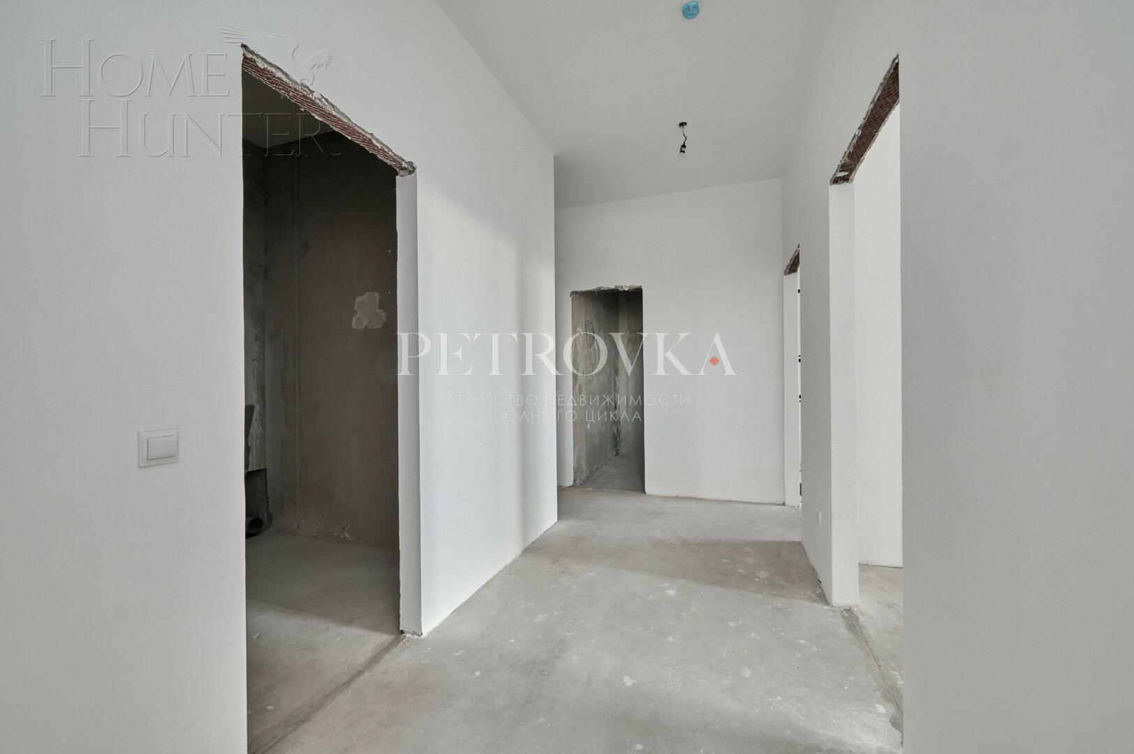 3-КОМН. КВАРТИРА БЕЗ ОТДЕЛКИ 92 М² НА 25 ЭТАЖЕ