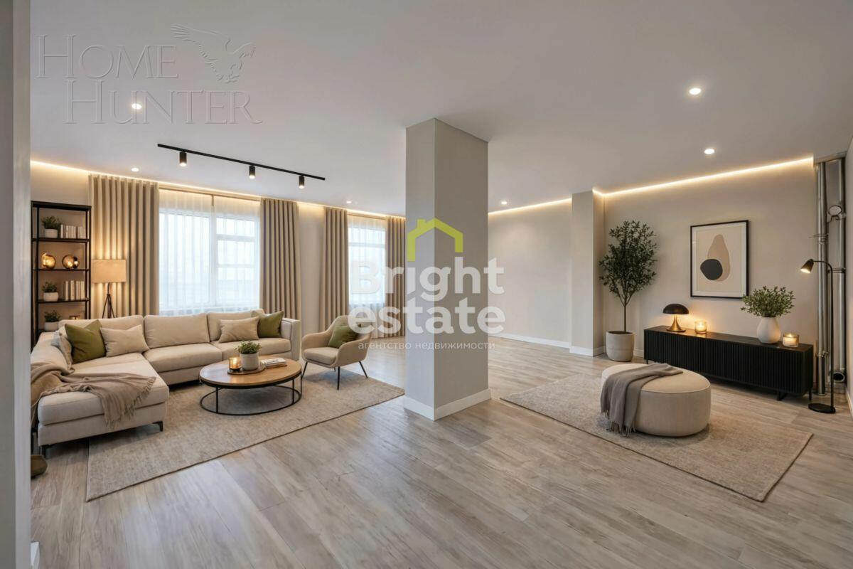 3-этажный таунхаус 345 м² без отделки