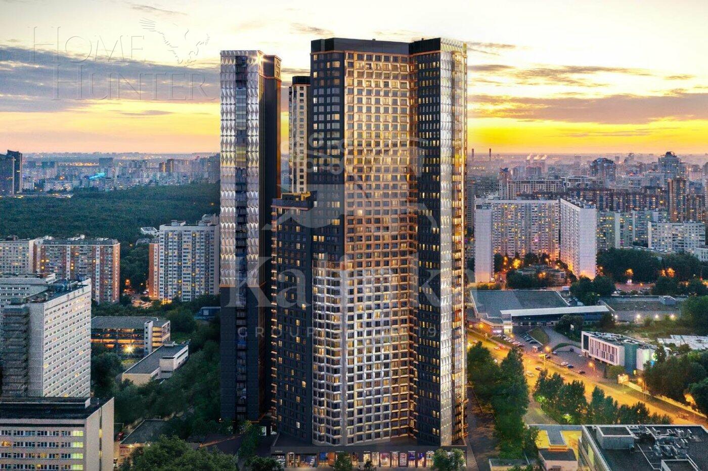 5-КОМН. КВАРТИРА БЕЗ ОТДЕЛКИ 143.2 М² НА 43 ЭТАЖЕ