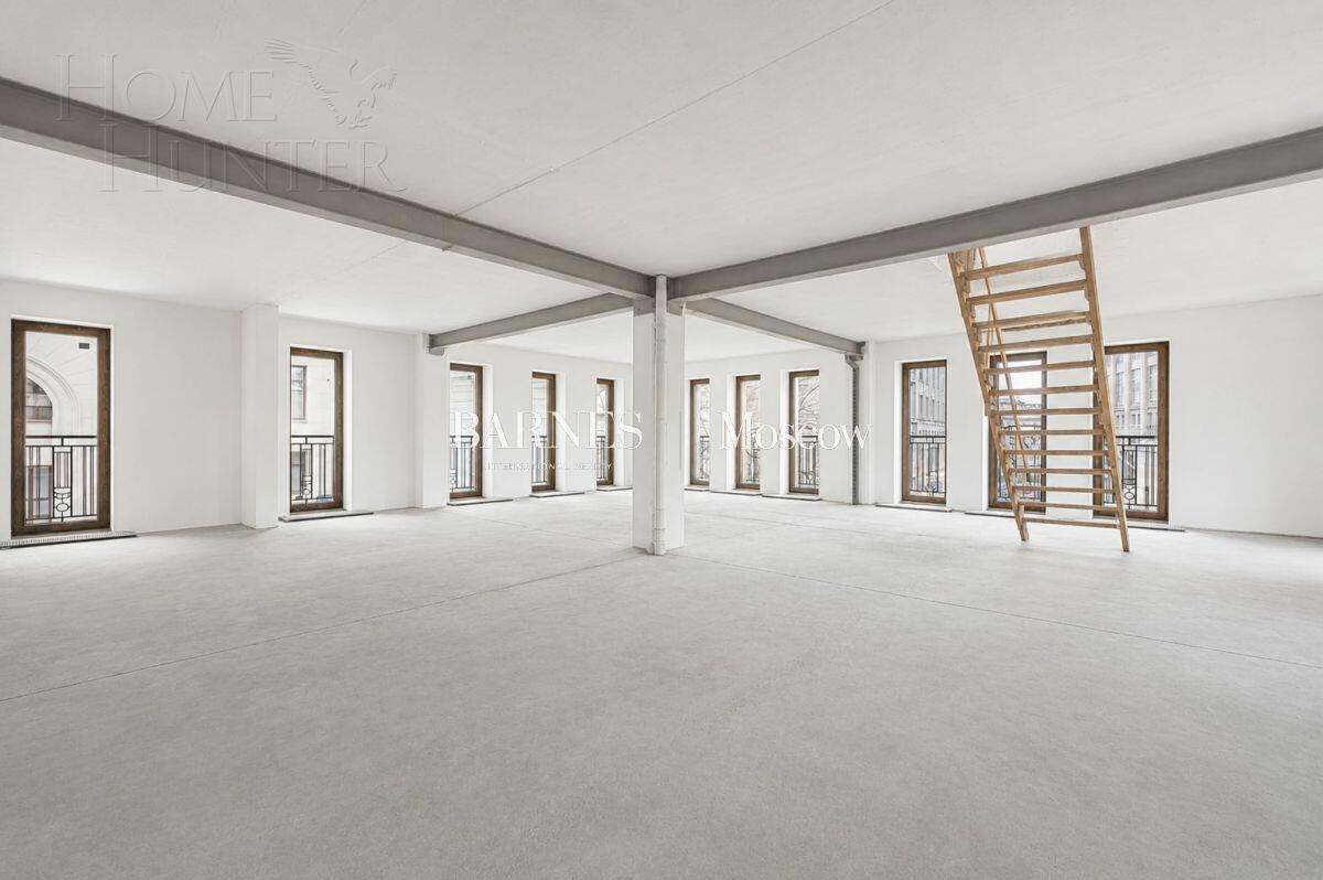 3-УРОВНЕВЫЕ АПАРТАМЕНТЫ БЕЗ ОТДЕЛКИ 664.7 М² НА 3 ЭТАЖЕ
