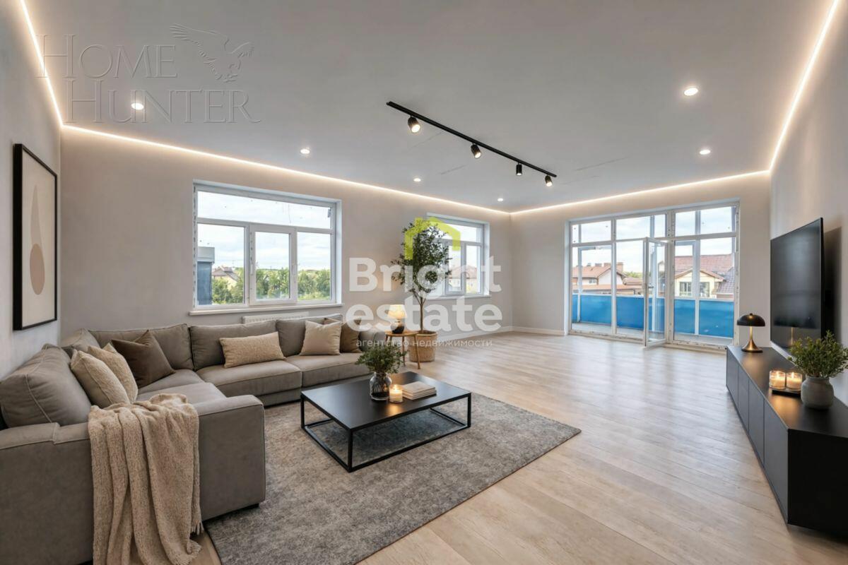 3-этажный таунхаус 345 м² без отделки