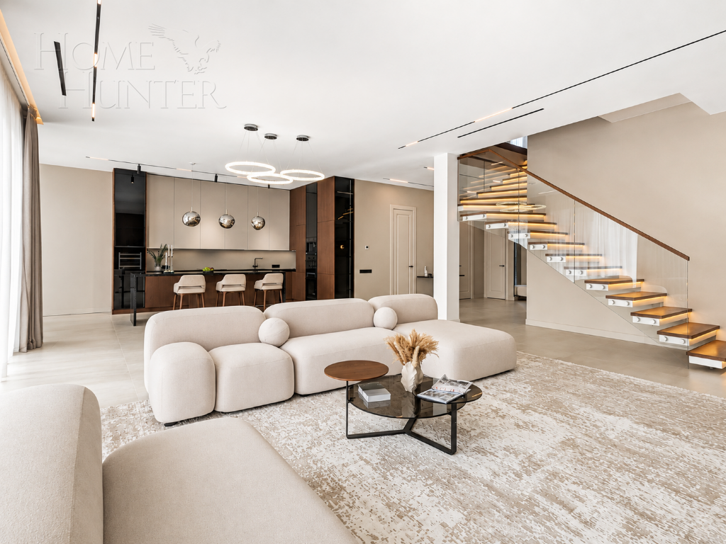 2-этажный коттедж 349.7 м² с отделкой