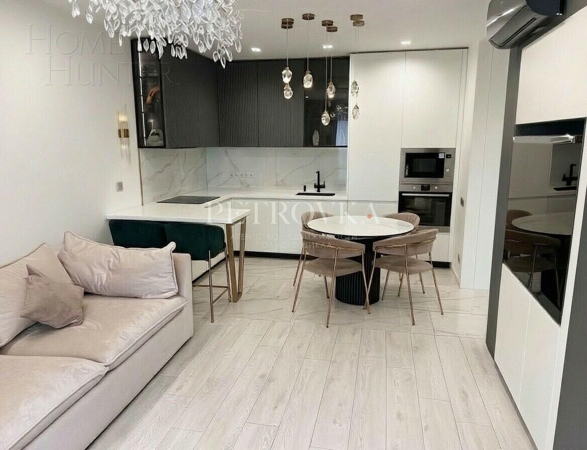 2-КОМН. КВАРТИРА С ОТДЕЛКОЙ 55.6 М² НА 17 ЭТАЖЕ