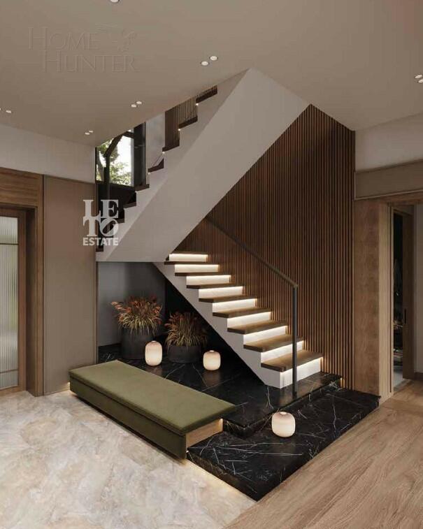 2-этажный коттедж 340 м² с отделкой