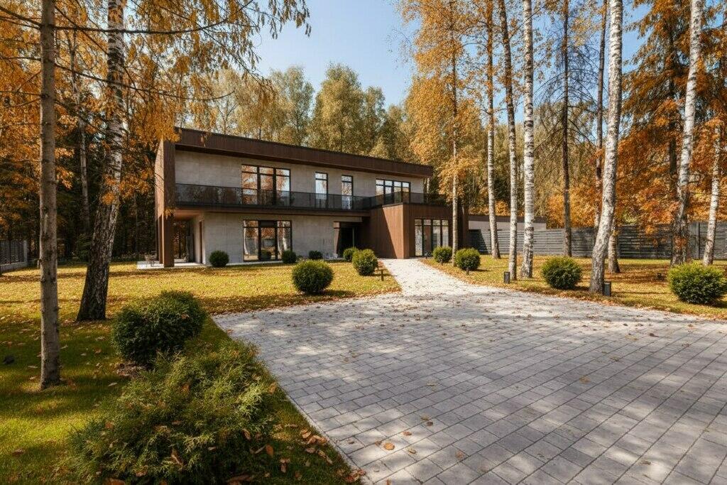 2-этажный коттедж 381 м² с отделкой