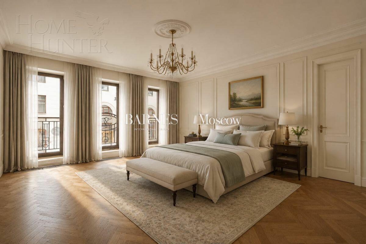 4-КОМН. АПАРТАМЕНТЫ БЕЗ ОТДЕЛКИ 127.3 М² НА 2 ЭТАЖЕ