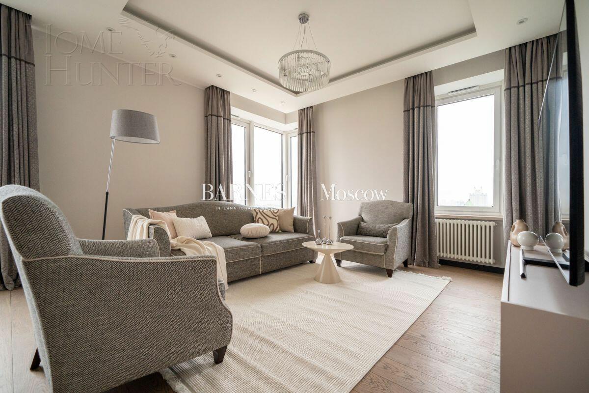 3-КОМН. КВАРТИРА С ОТДЕЛКОЙ 120 М² НА 17 ЭТАЖЕ