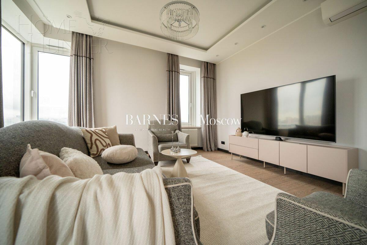 3-КОМН. КВАРТИРА С ОТДЕЛКОЙ 120 М² НА 17 ЭТАЖЕ