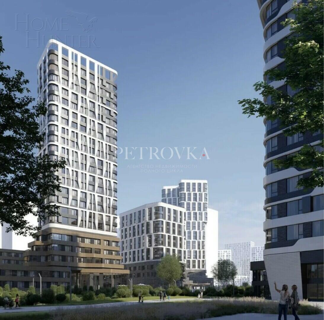 3-КОМН. КВАРТИРА БЕЗ ОТДЕЛКИ 94.6 М² НА 6 ЭТАЖЕ