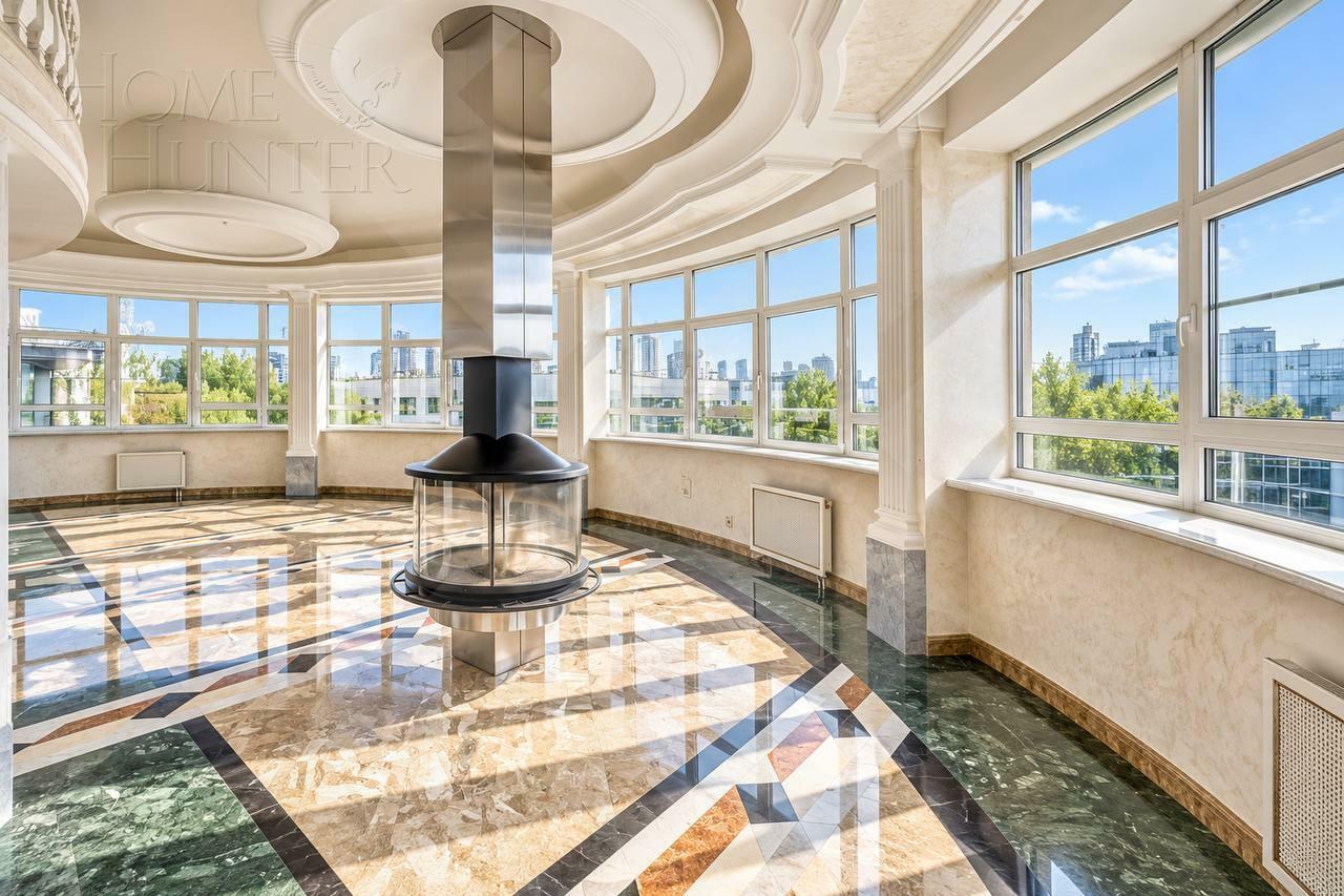 2-УРОВНЕВАЯ КВАРТИРА БЕЗ ОТДЕЛКИ 375.5 М² НА 4 ЭТАЖЕ