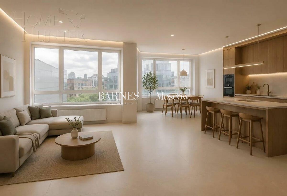 4-КОМН. КВАРТИРА БЕЗ ОТДЕЛКИ 198.2 М² НА 5 ЭТАЖЕ