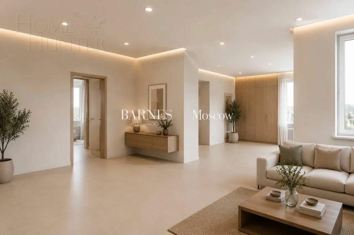 4-КОМН. КВАРТИРА БЕЗ ОТДЕЛКИ 198.2 М² НА 5 ЭТАЖЕ