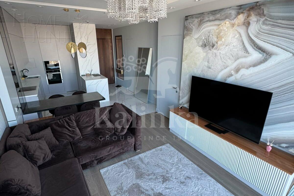 2-КОМН. АПАРТАМЕНТЫ С ОТДЕЛКОЙ 58.5 М² НА 48 ЭТАЖЕ