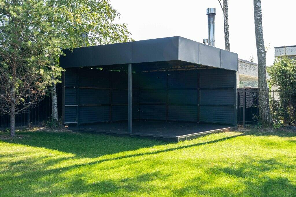 2-этажный коттедж 650 м² без отделки
