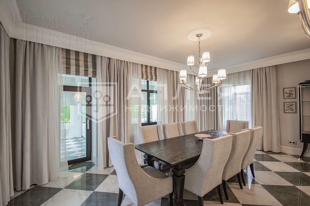 2-этажный коттедж 380 м² с отделкой