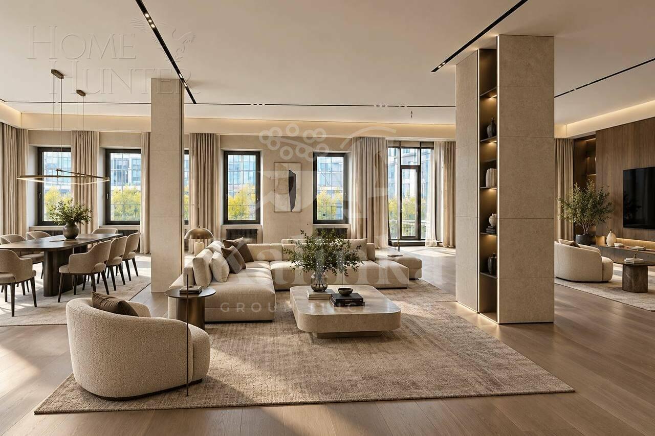 5-КОМН. КВАРТИРА БЕЗ ОТДЕЛКИ 176 М² НА 3 ЭТАЖЕ