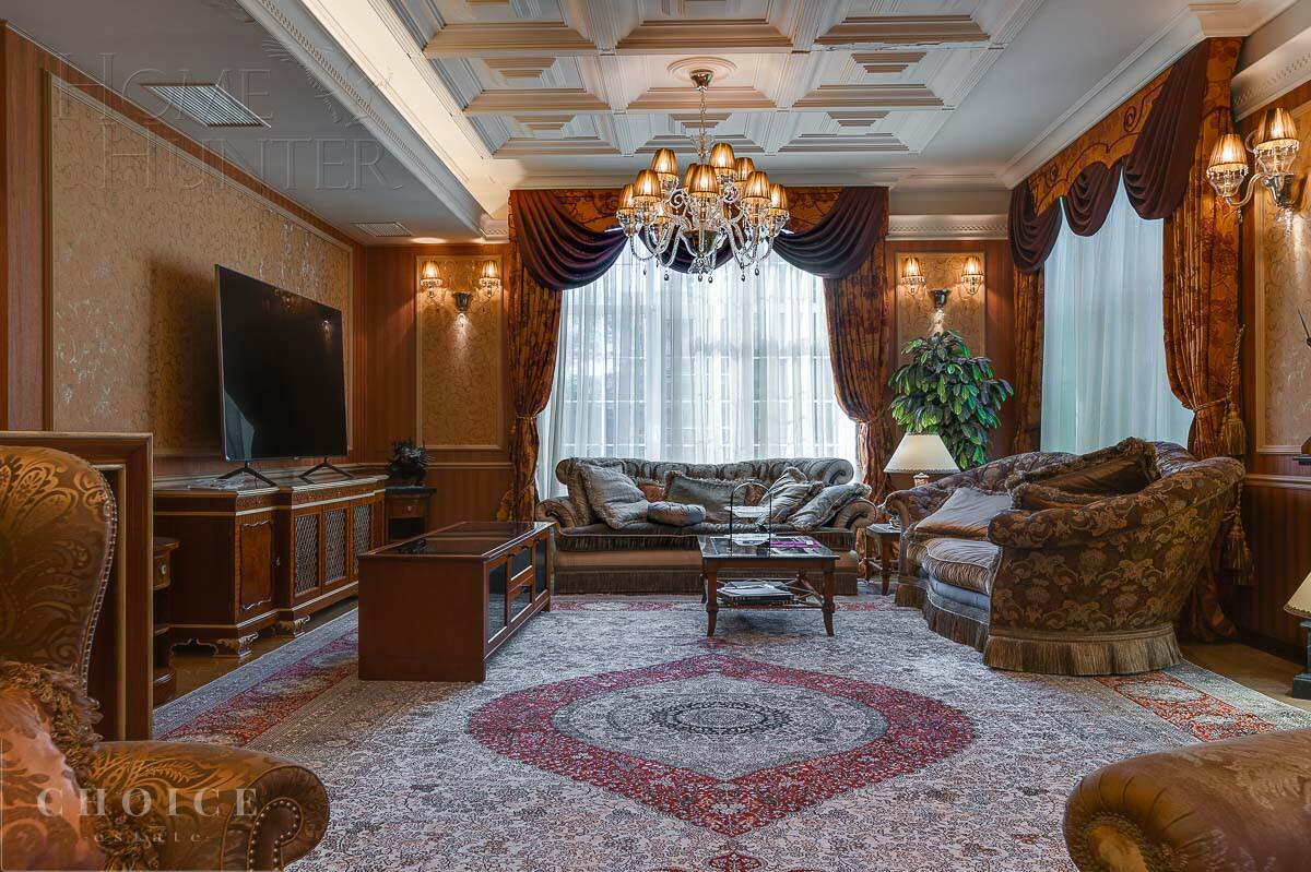 4-этажный коттедж 1 200 м² с отделкой