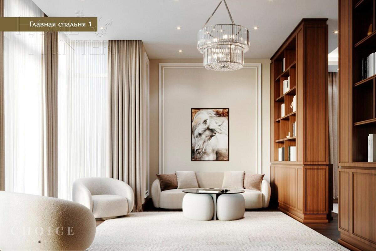 2-этажный коттедж 1 117.5 м² с отделкой